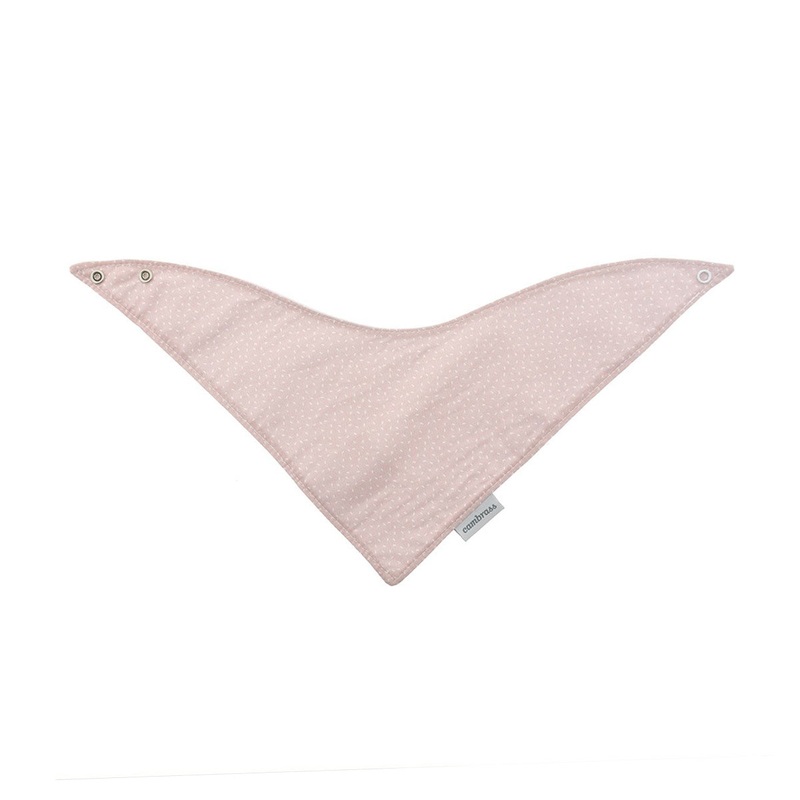 Cambrass Bib Bandana Sky Pink/Rain 38x18cm