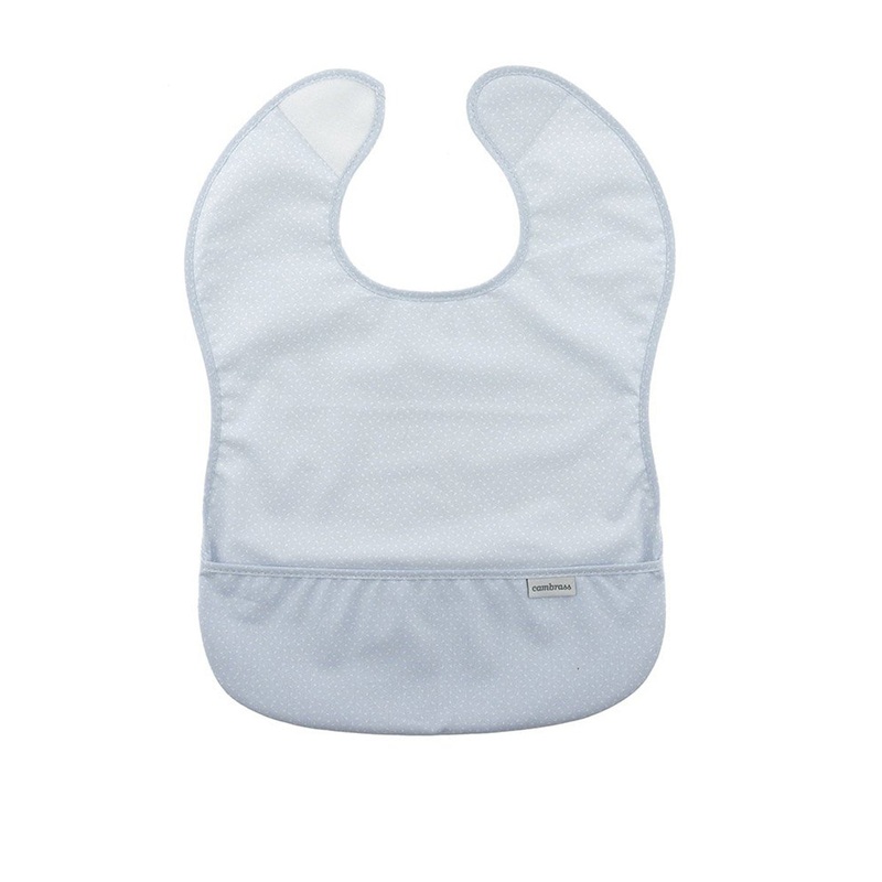 Cambrass Bib Square PVC Sky Blue/Rain 28x36x1cm