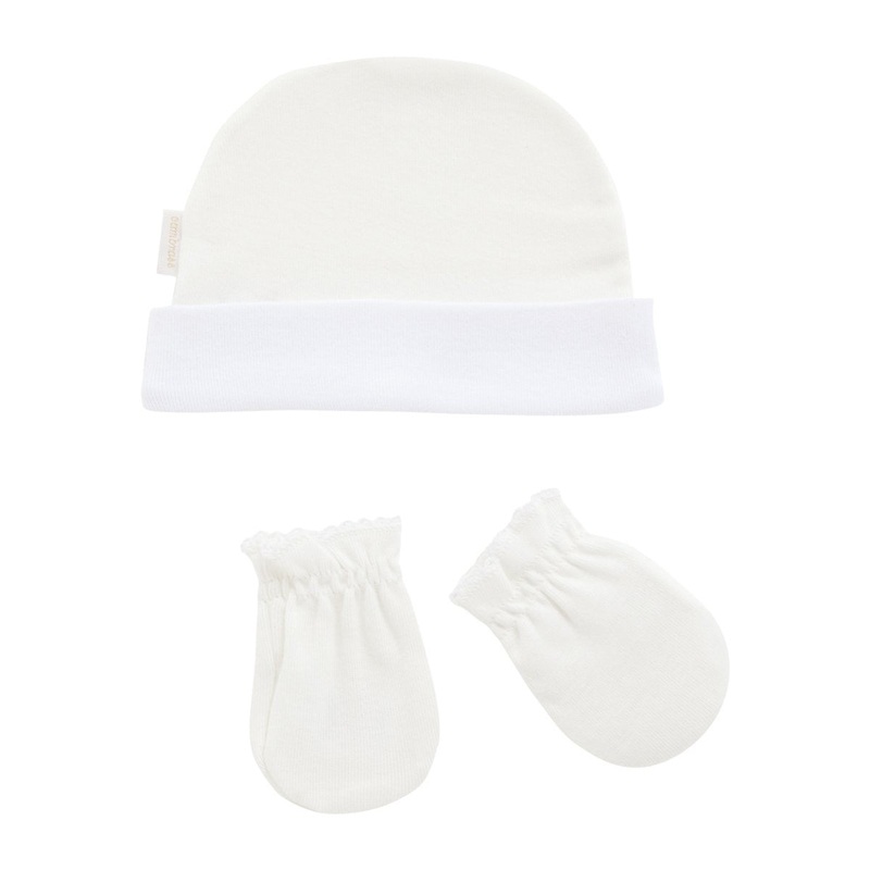 Cambrass Cap & Mittens Liso Beige