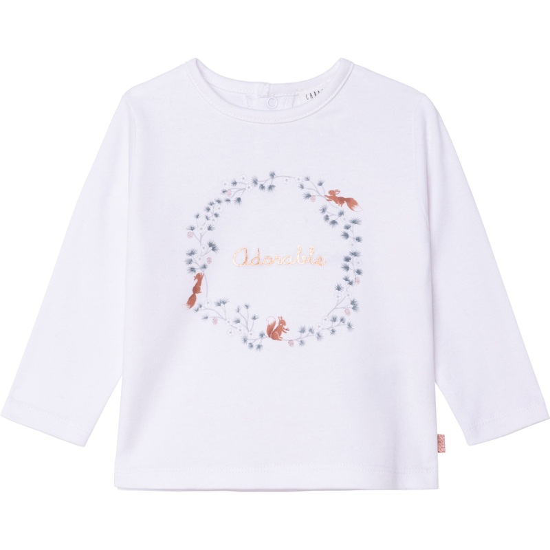 Carrment Beau Long Sleeve T-Shirt Fall 1 Blanc Roux