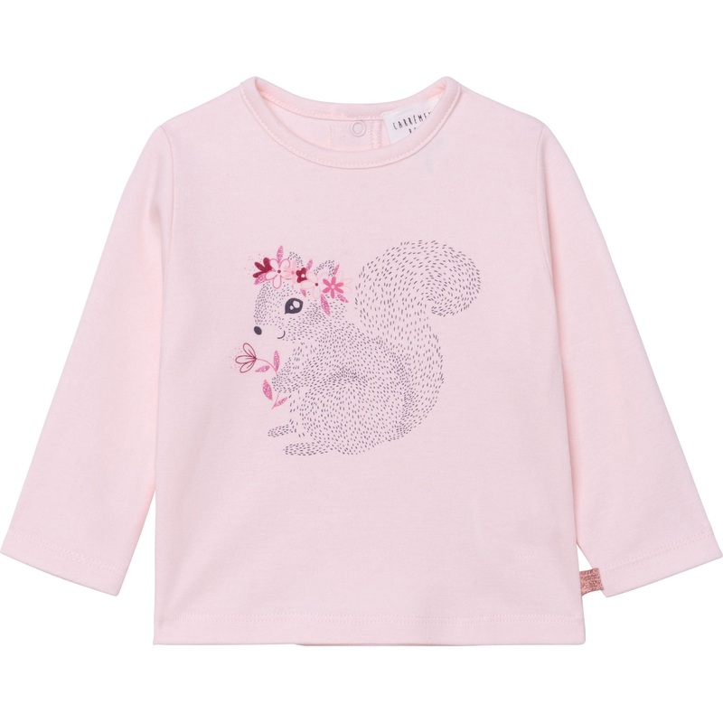 Carrment Beau Long Sleeve T-Shirt Fall 1 Pink Pale Pink Dark