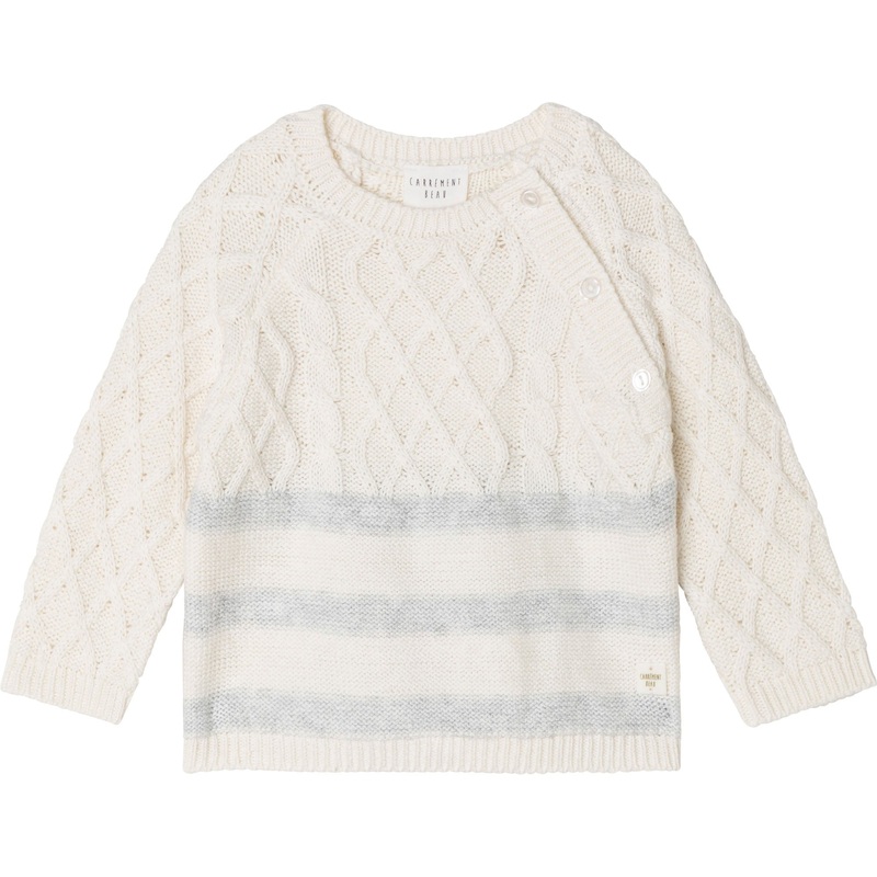 Carrment Beau Pullover Winter Offwhite
