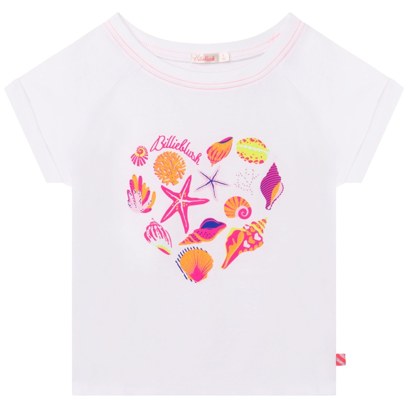 Billieblush T Shirt Spring 1 White