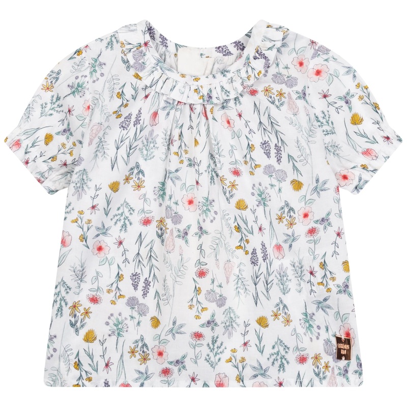 Carrment Beau Blouse Summer Infant White