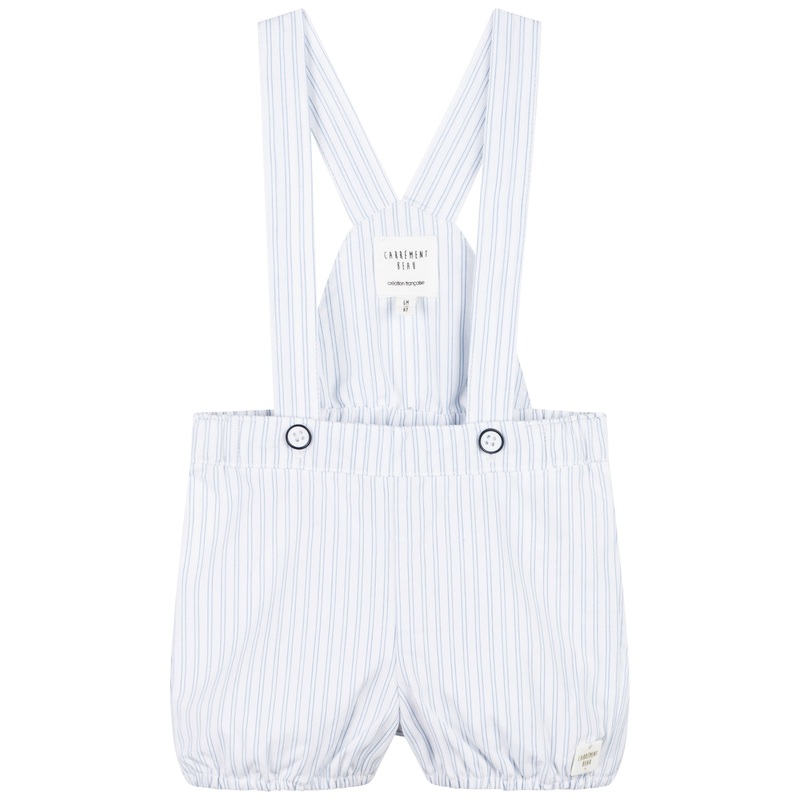 Carrment Beau Short + Shoulder Strap Spring 2 Infant White Pale Blue