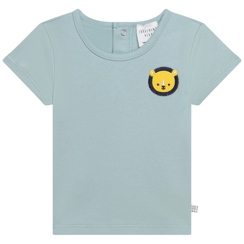 Carrment Beau Short Sleeves Tee Shirt Spring 1 Infant Sea Green