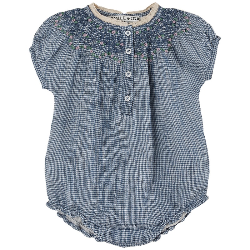 Emile et Ida Jumpsuit Mini Vichy