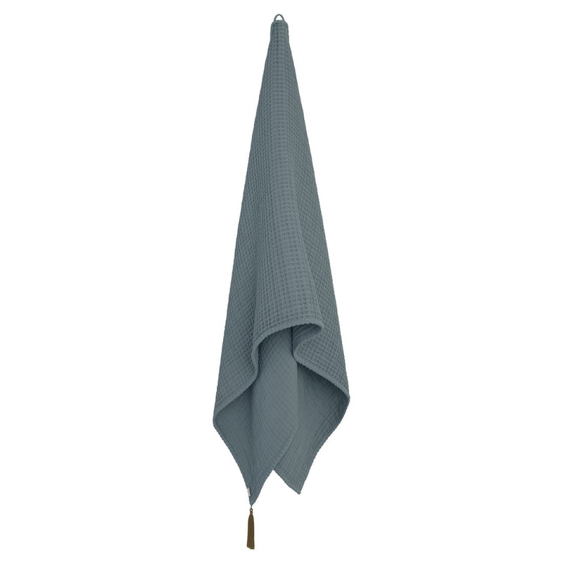 Numero 74 Organic Cotton Bath Towel Ice Blue