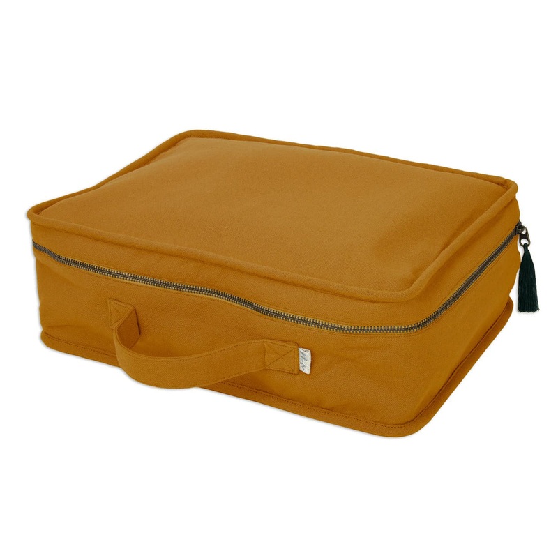 Numero 74 Organic Cotton Suitcase Gold