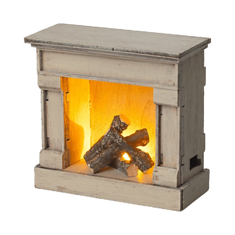 Maileg Fireplace-Off White