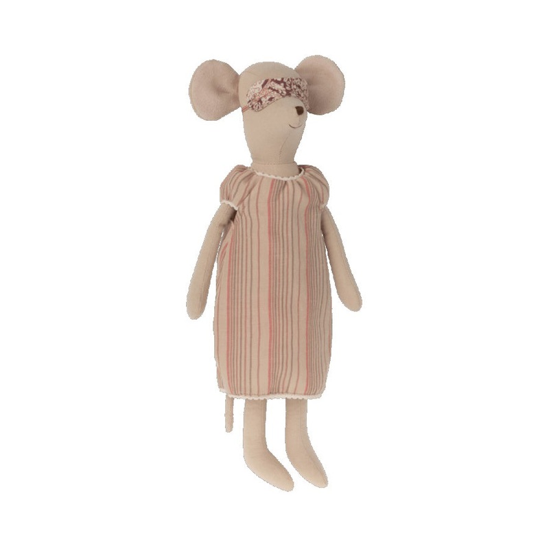Maileg Medium Mouse, Nightgown
