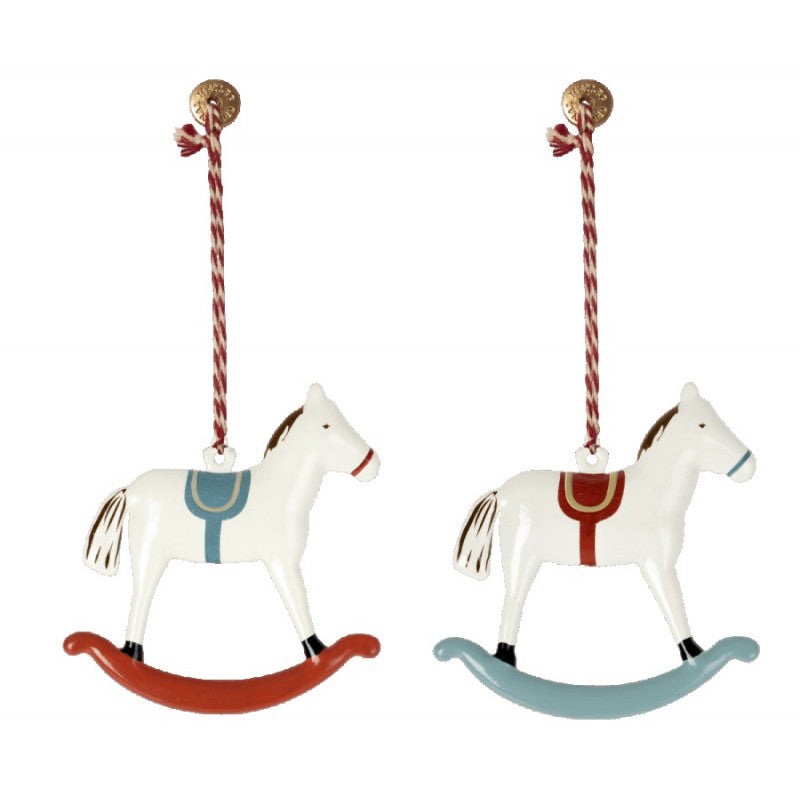 Maileg Metal Ornament, Rocking Horse 2 (1pc)