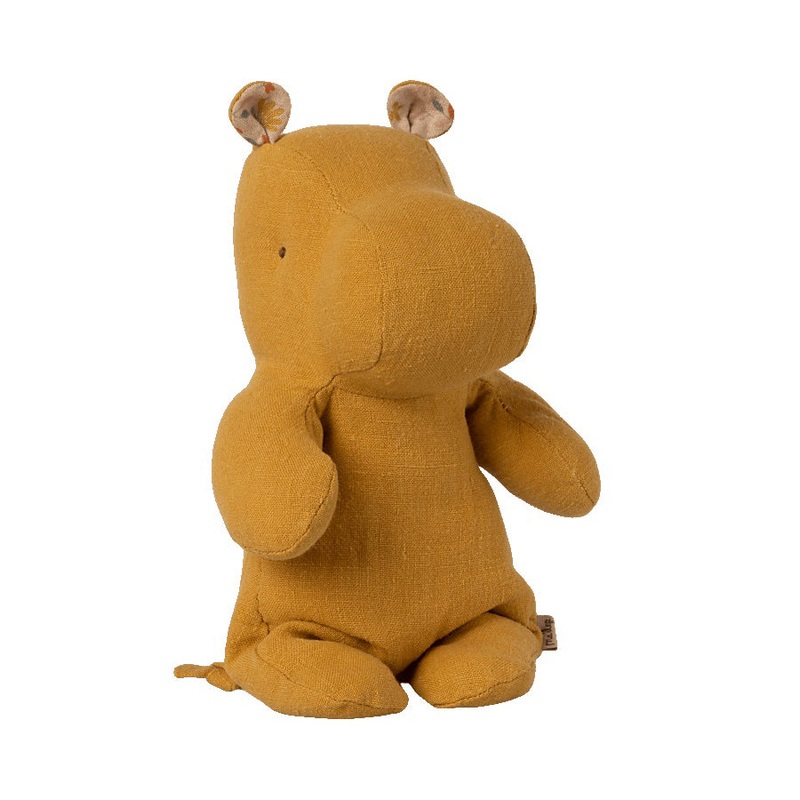 Maileg Safari Friends, Small Hippo - Dusty Yellow