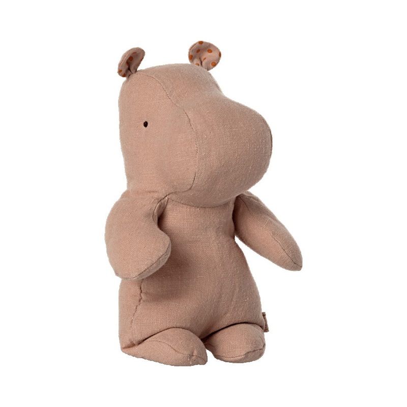 Maileg Safari Friends, Small Hippo - Misty Rose