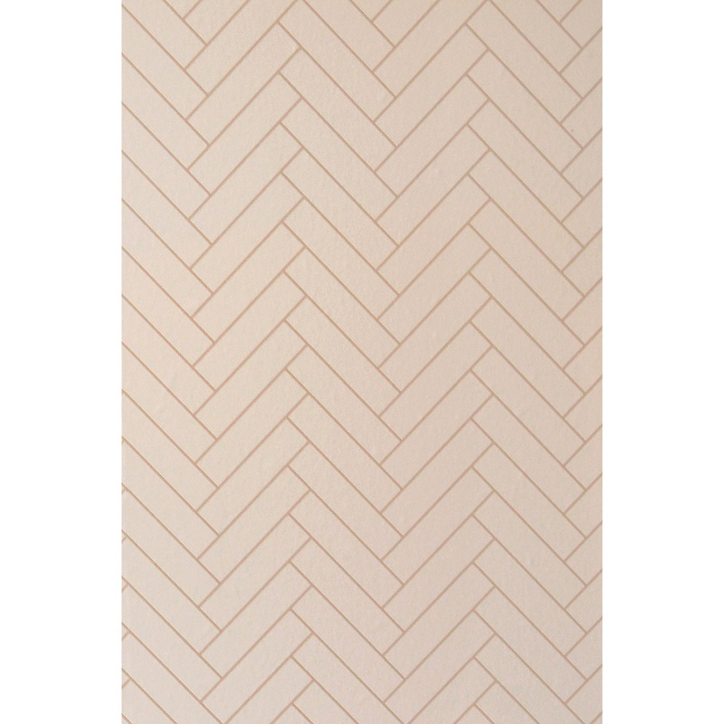 Majvillan Wallpaper Herringbone Sandy Beige (Pre-Order; Est. Delivery in 2-3 Weeks)