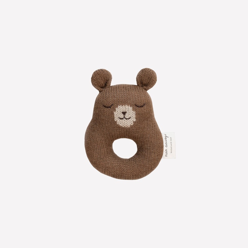 Main Sauvage Rattle - Teddy