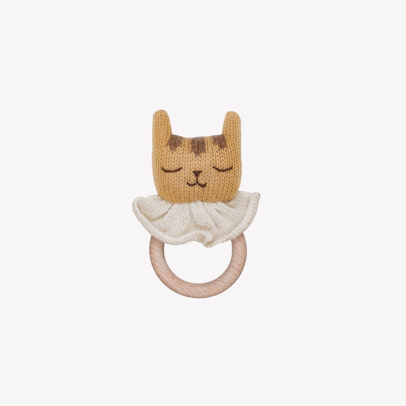 Main Sauvage Teething Ring - Tiger