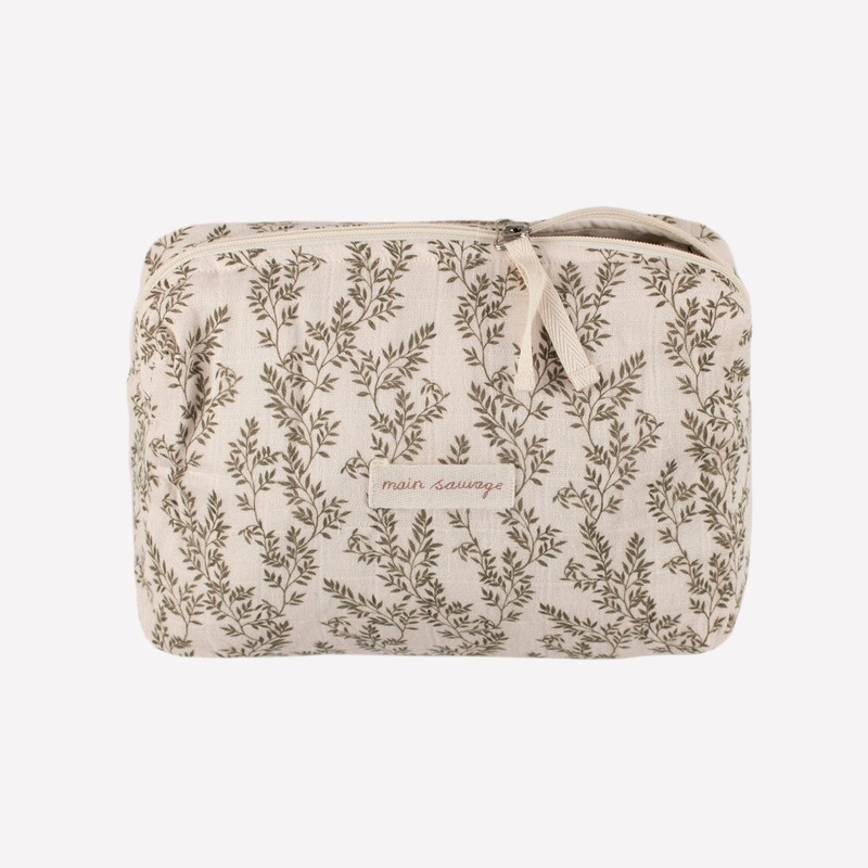 Main Sauvage Toiletry Bag - Bay Leaves