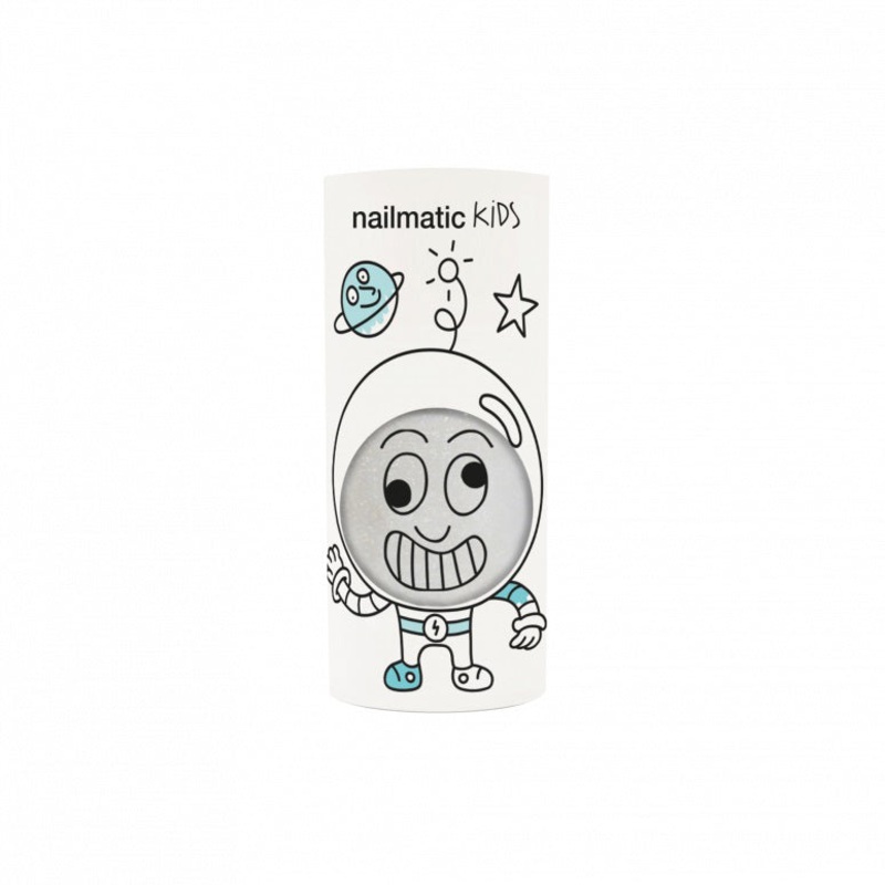 Nailmatic Water Based Nail Polish - Super - White Glitter