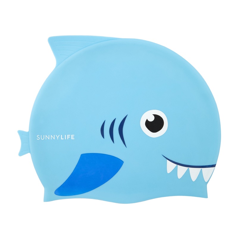 SUNNYLiFE Shaped Swimming Cap - Shark
