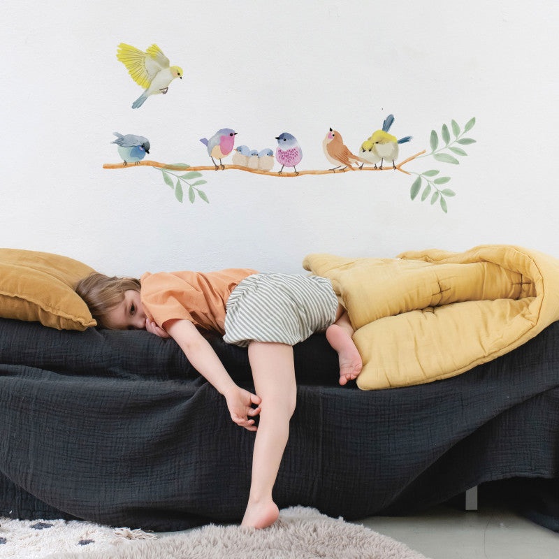 MIMI'lou Easy Wall Sticker Oiseaux