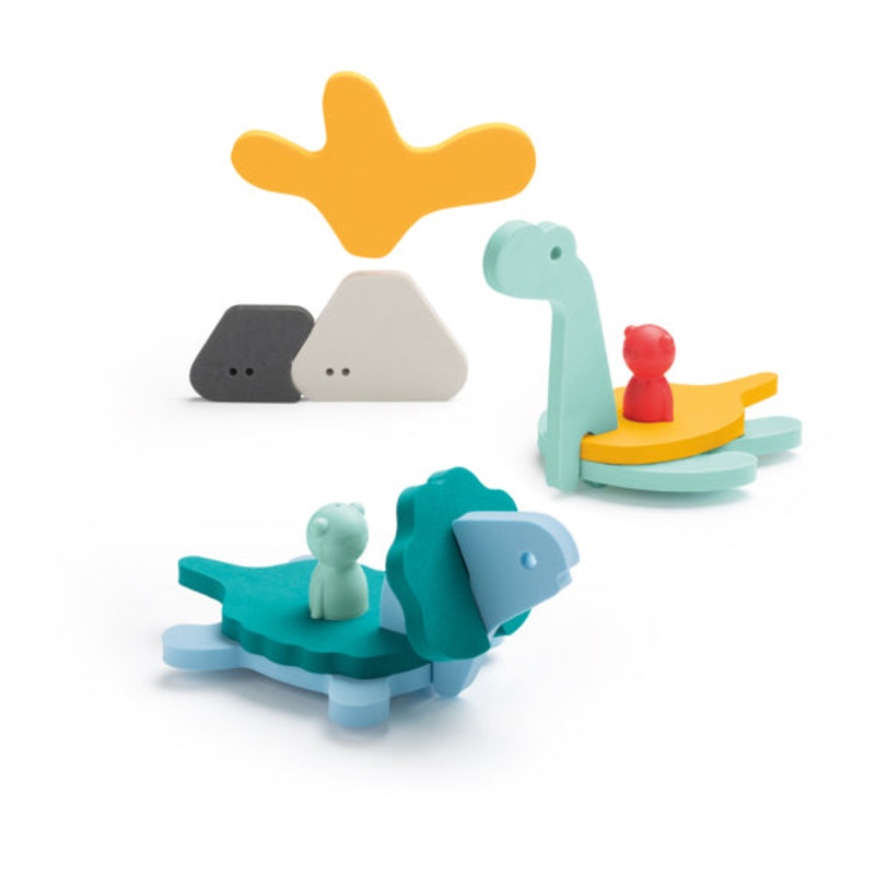 Quut Quutopia Dino World Bath Puzzle