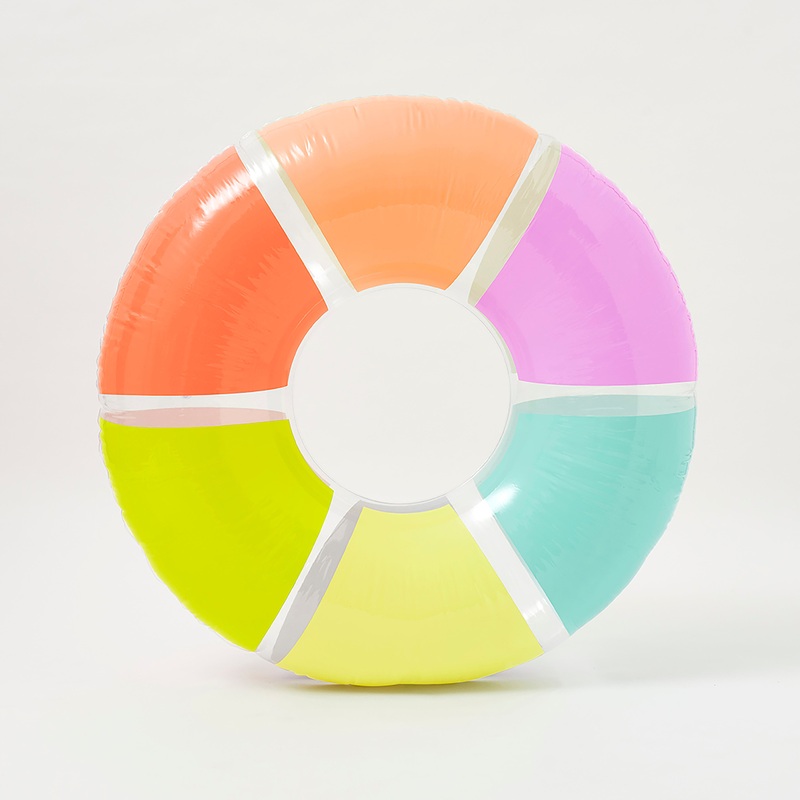 SUNNYLiFE Pool Ring Rainbow Gloss
