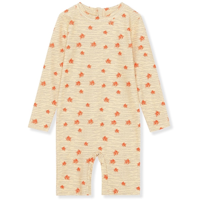 Konges Sljd Aster Swim Onesie Goldie