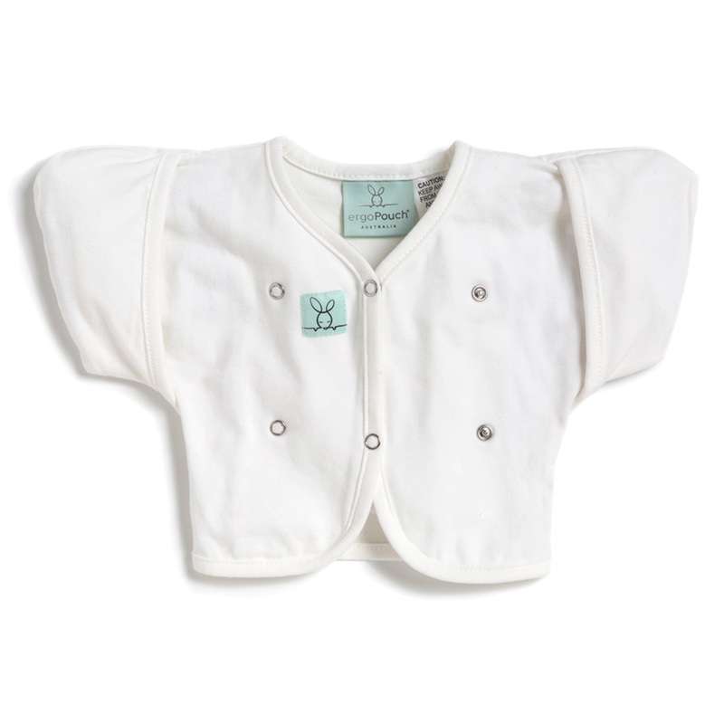 ergoPouch Butterfly Cardi - 0.2 TOG - Natural