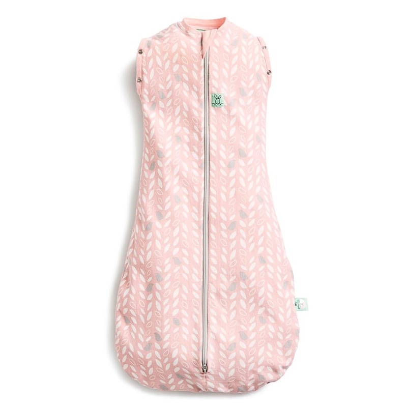 ergoPouch Cocoon Swaddle Bag - 1.0 TOG - Spring Leaves