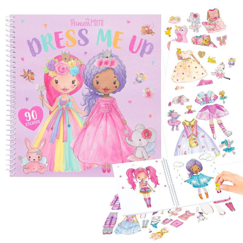 Depesche Princess Mimi Sticker Book Dress