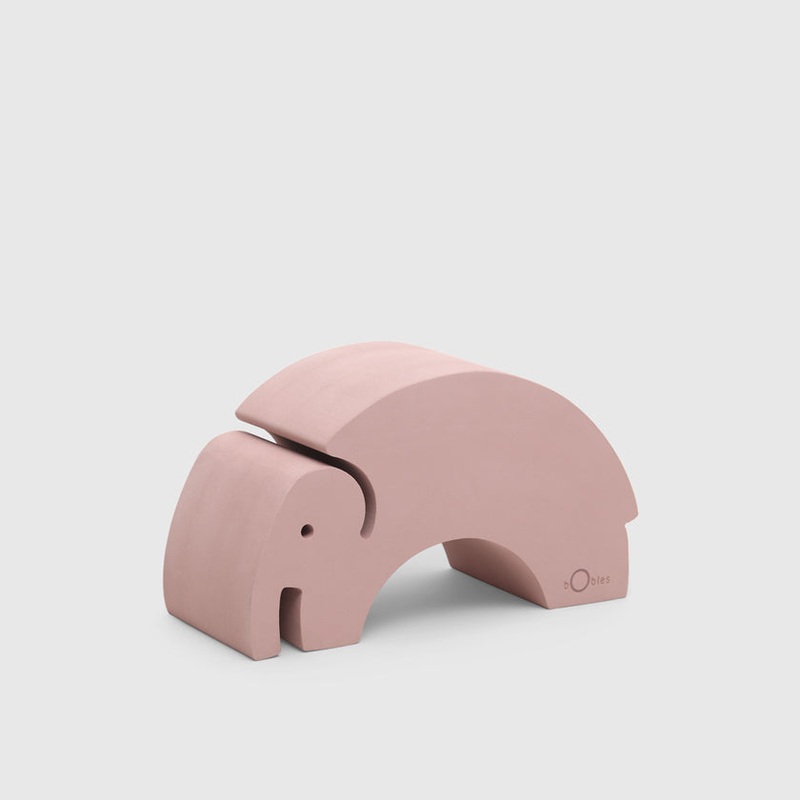 bObles Elephant S 16 Classic Vintage Rose