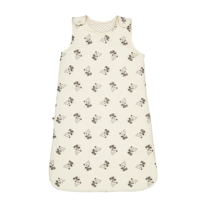 Rose in April Sleeping Bag Sarah Panda Print Natural