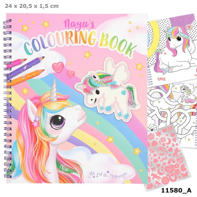 Depesche Yivi Coloring Book with Unicorn
