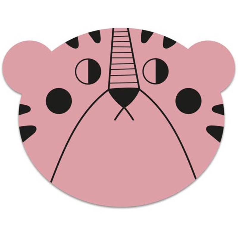 StudioLoco Mr Bear Placemat Pink