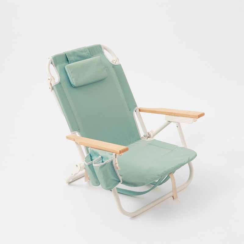 SUNNYLiFE Deluxe Beach Chair Sage
