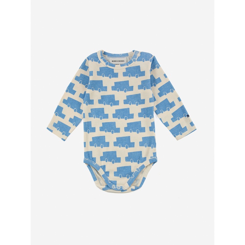 Bobo Choses Cars All Over Long Sleeve Body
