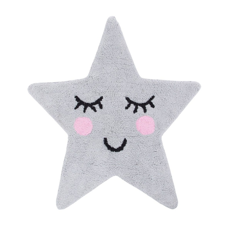 RJB Stone Sweet Dreams Grey Star Rug