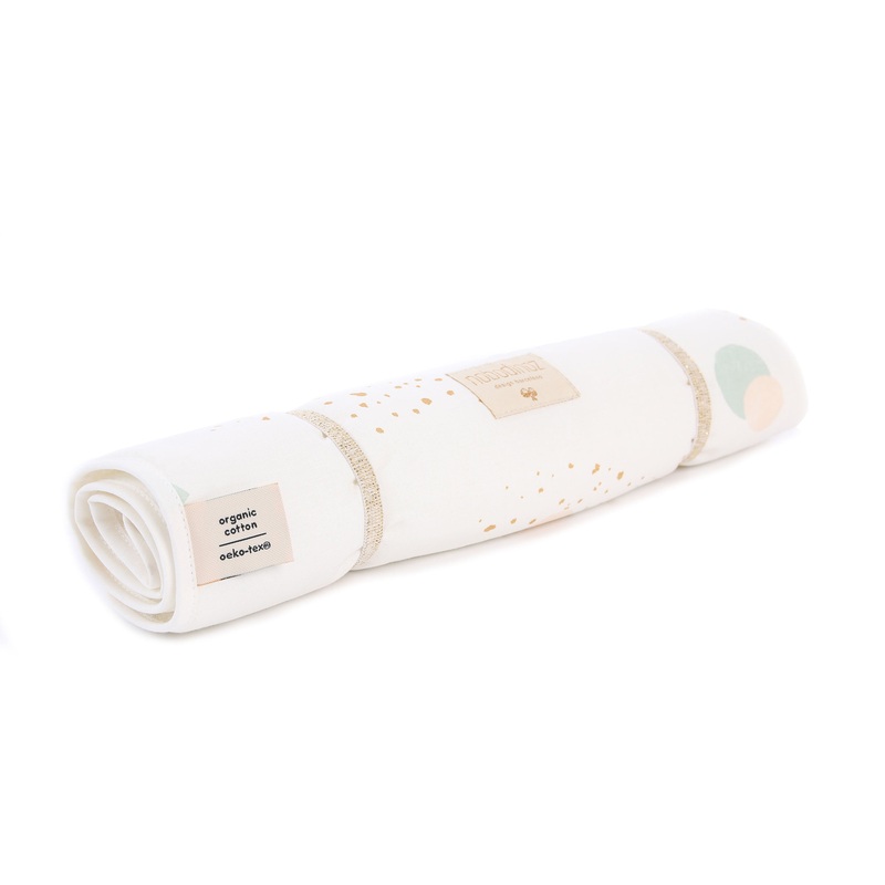nobodinoz Changing Pad Nomad Aqua Eclipse/ White