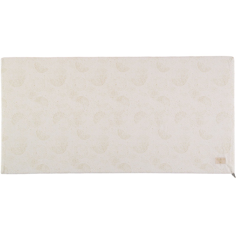 nobodinoz St Barth Mattress Gold Bubble/ White
