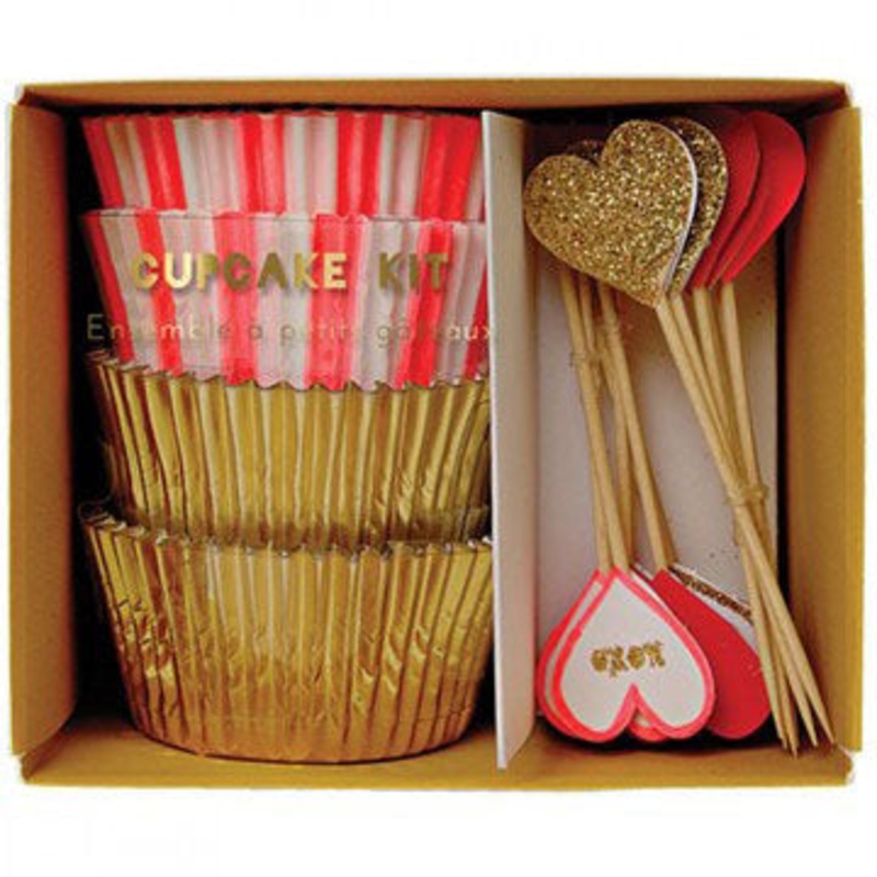 Hearts Cupcake Kit