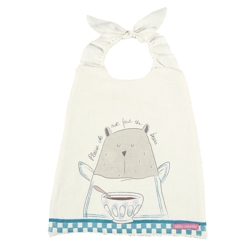 Little Crevette Elasticated Bib Bernard