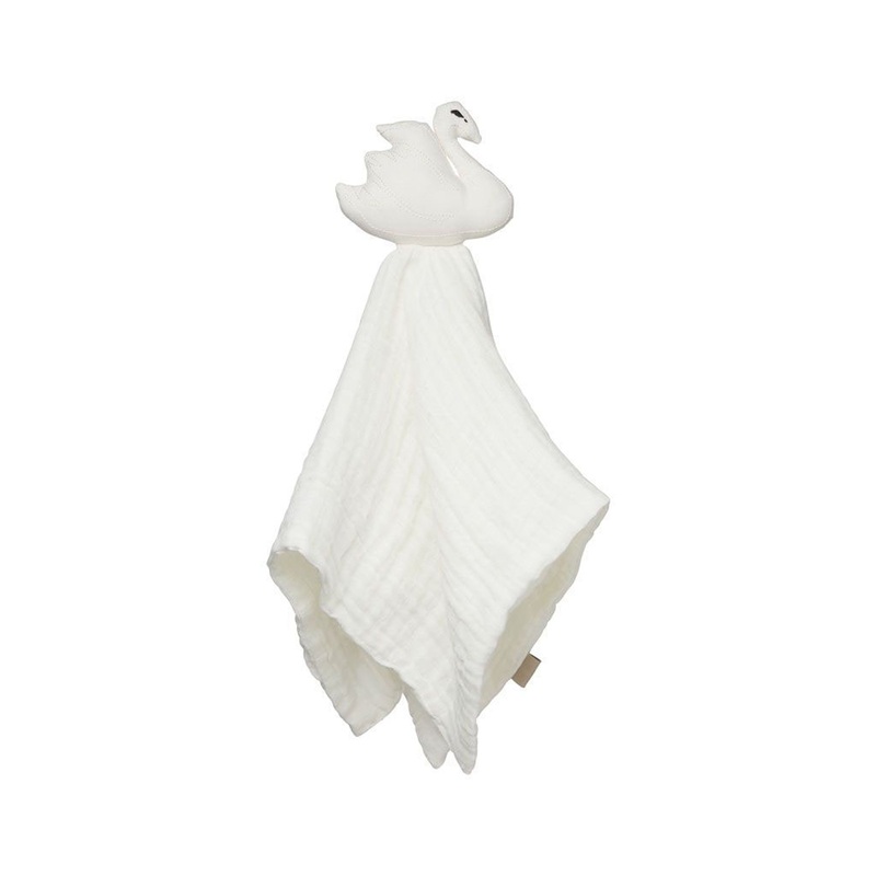 Cam Cam Copenhagen Cuddle Cloth Muslin Swan Off White