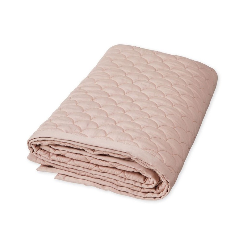 Cam Cam Copenhagen Quilt Wave Baby Dusty Rose