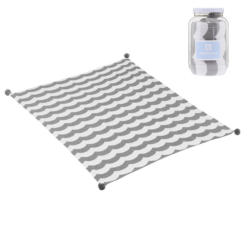 Cambrass Blanket Cotton Mar 1663 Grey