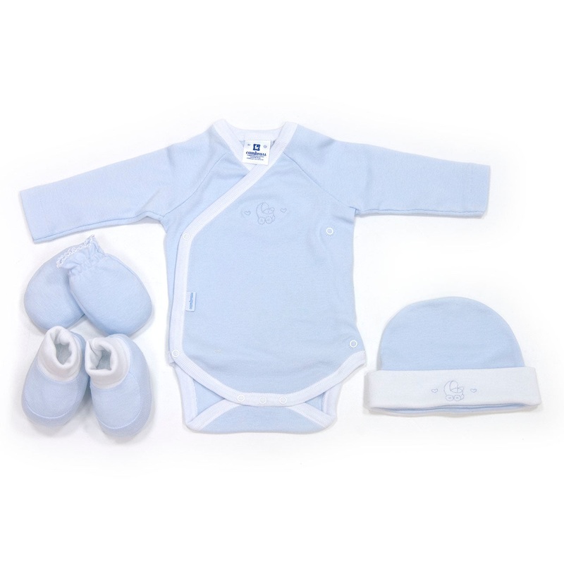Cambrass Set New Born 4 pcs 676 Blue