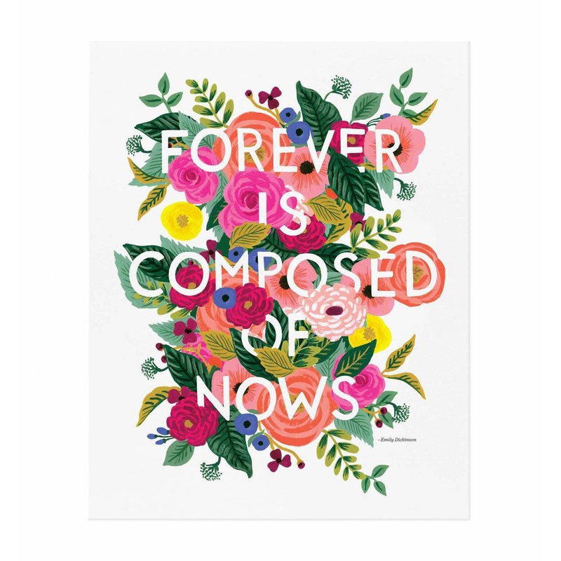 Rifle Paper Co Dickenson Quote Art Print