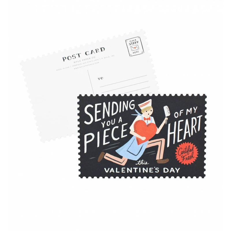 Rifle Paper Co Piece of My Heart Postcard