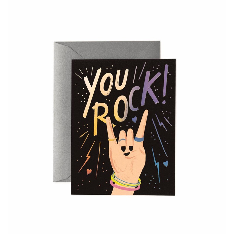 Rifle Paper Co You Rock Card