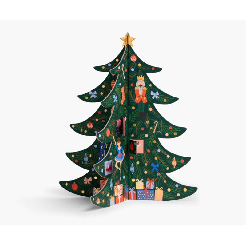 Rifle Paper Co Christmas Tree Advent Calendar